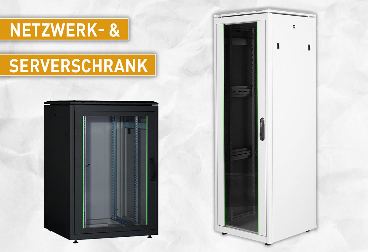 Netzwerkschrank-Serverschrank-19-Zoll-it-edv-verkabelung-switch-nas-router